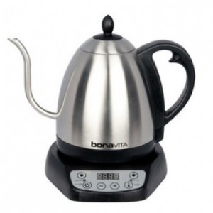 Bonavita variable temperature electric pour over coffee kettle