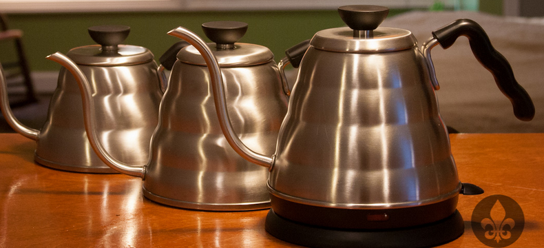 Hario electric pour over coffee kettle