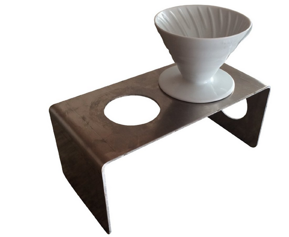 Modern pour over coffee stand
